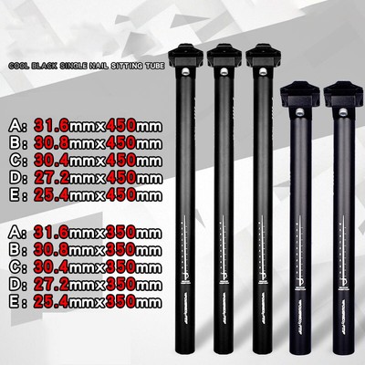 Sattelstütze 350450mm Verdickt Post Wände for FMF Mountainbike Ersatz Teile