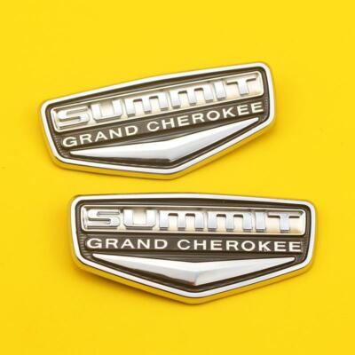 NEW 2x 3D SUMMIT GRAND TRUNK BADGE FENDER Emblem Rear Badge Sticker