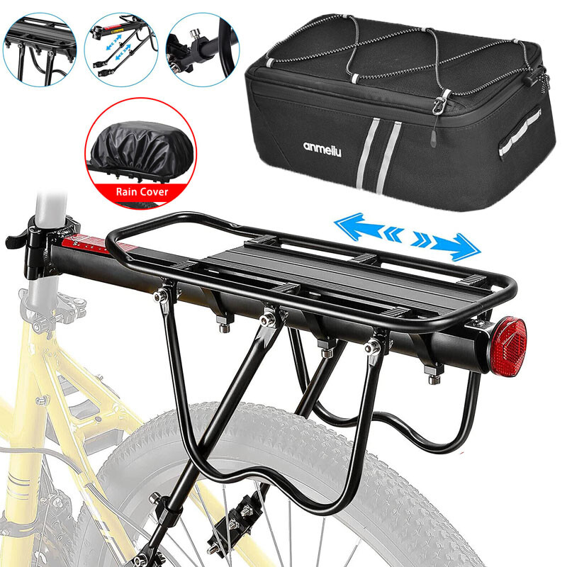 Bike Rear Carrier Rack Mountain Road Bicycle Alloy Pannier Luggage Cargo Holder