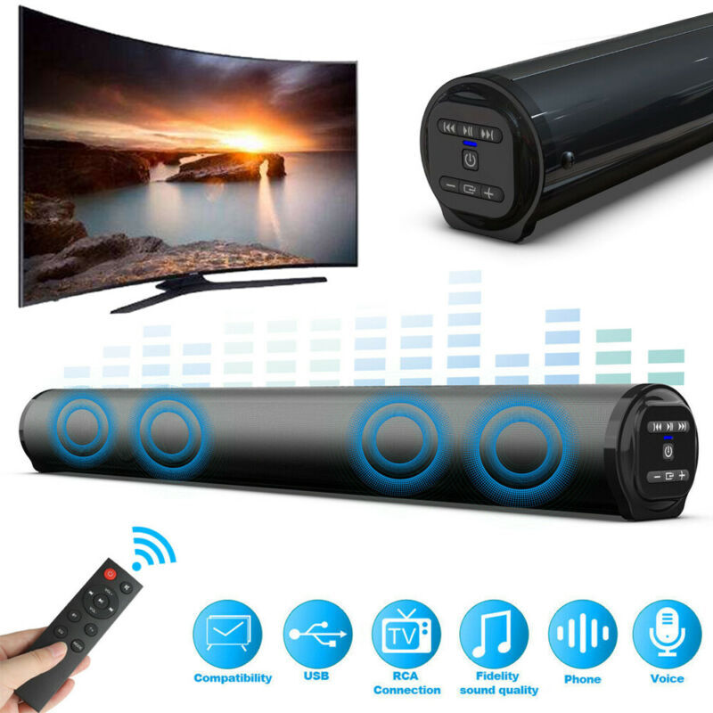 Bluetooth Speaker Sound Bar Subwoofer for Polaris/ATV/UTV/RZR Soundbar System