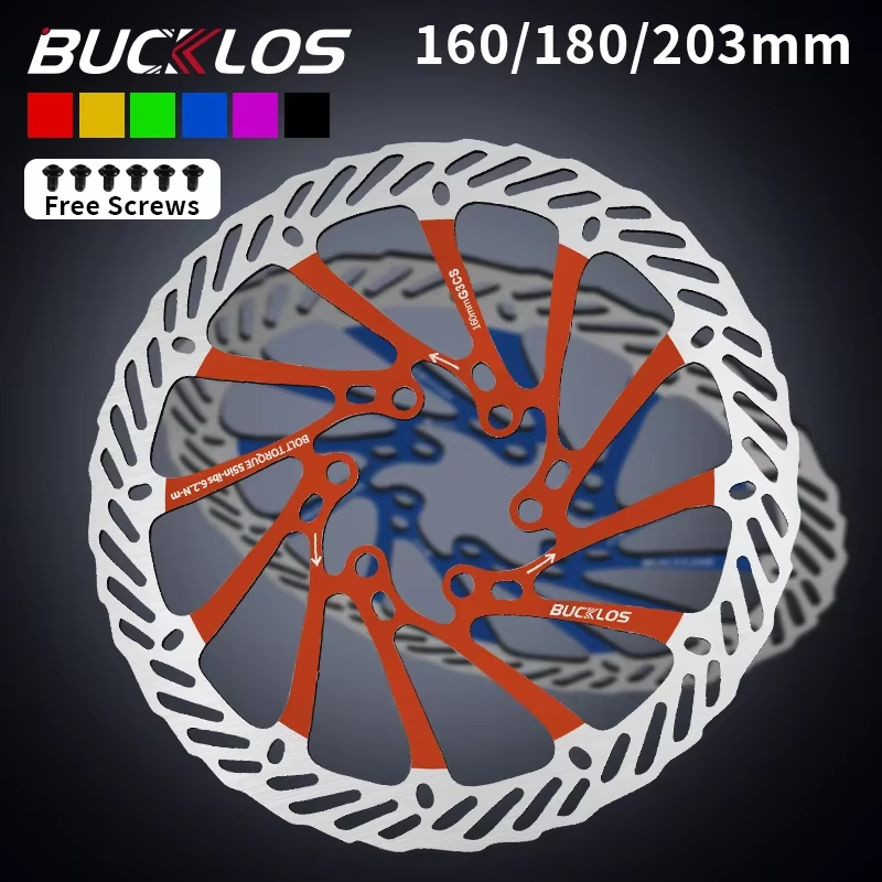 2PC G3 Bicycle Brake Rotors 160/180/203mm MTB Disc Brakes Rotor Road Mountain B