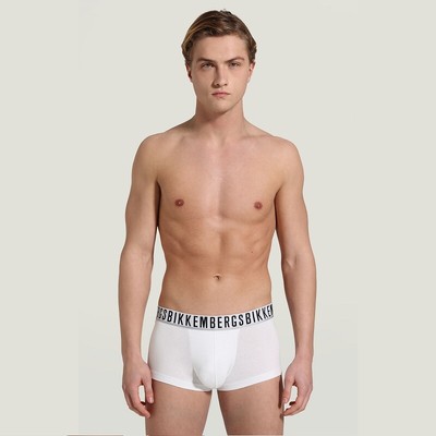 

2 Мужские боксеры BIKKEMBERGS Bi-Pack Essential White BKK1UTR01BI