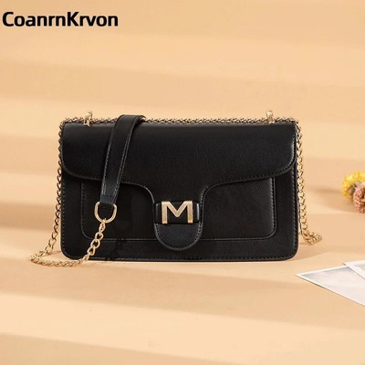 2024 Trendy PU Leather Handbag Women's Shoulder Crossbody Bags Designer Style Wo