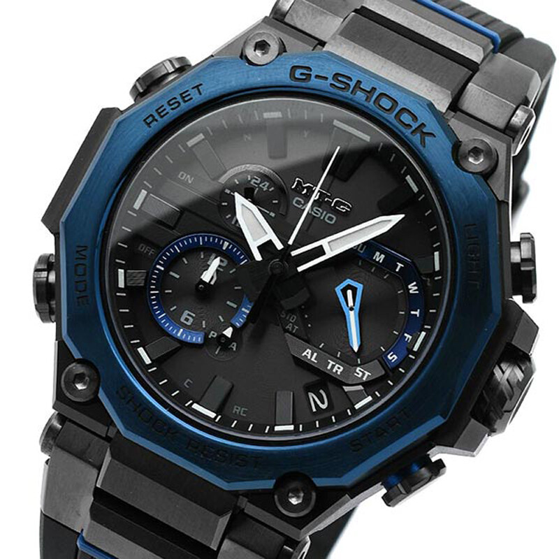 Pre-owned Casio G-shock Mt-g Mtg-b2000b-1a2jf Bluetooth Solar Atomic Men`s Watch Japan