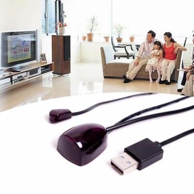 USA IR Infrared Remote Control Receiver Extender Repeater Emitter USB Adapter