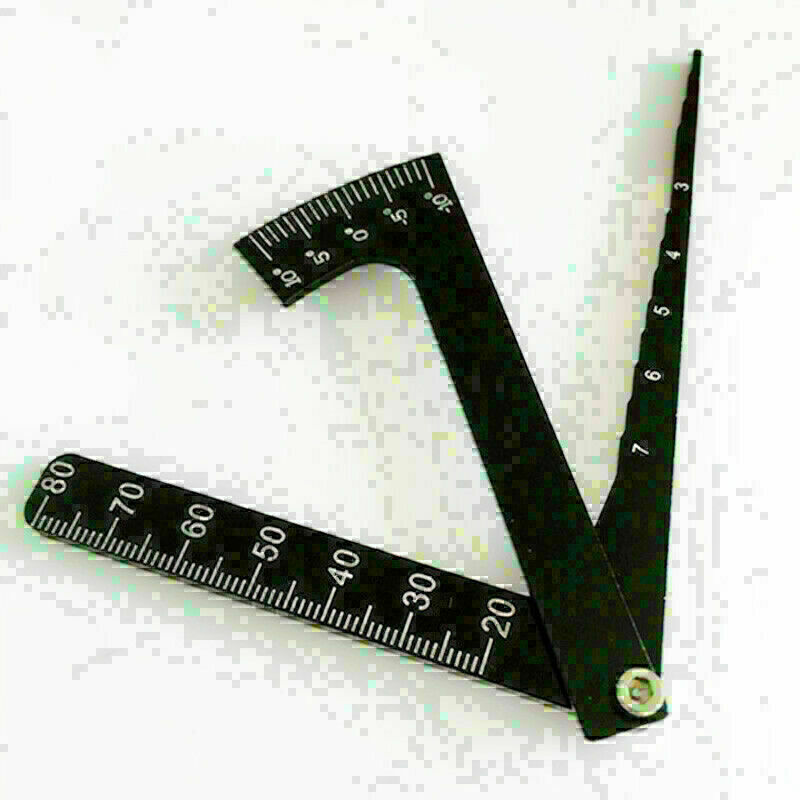 3 In 1 Height Gauge Ruler RC Car Wheel Chassis Camber Dip Angle Measuring Tools