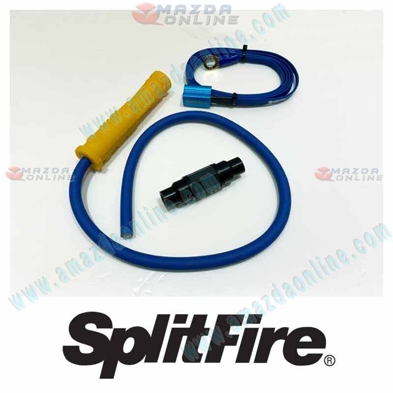 たかす　FIRE WIRE　SPIT FIRE　フィン付き SplitFire 8.8mm Twin Core Motorbike Plug Wire w/ Grounding