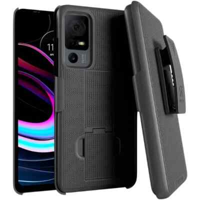 For Lively Jitterbug Smart4 TCL 40XL / 40T Holster Belt Clip Phone Case Cover
