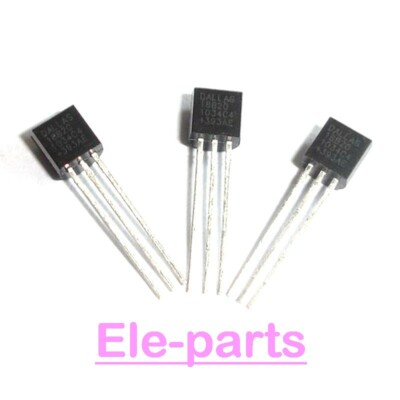 10 PCS DS18B20 TO-92 18B20 Programmable Resolution 1-Wire Digital Thermometer