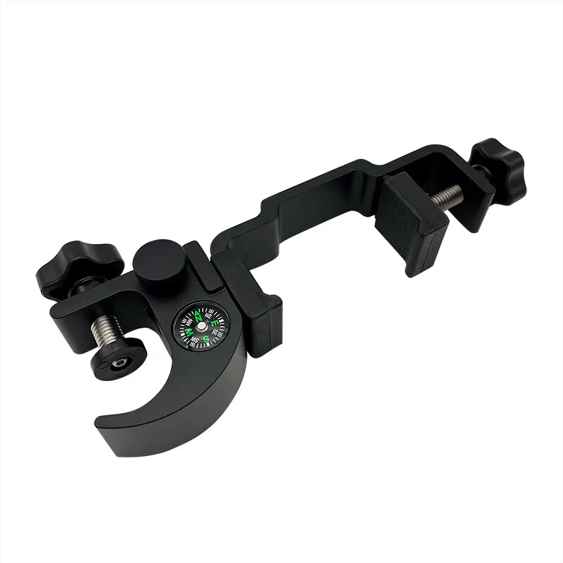 Universal Corrosion resistant GNSS GPS Pole Clamp with compass &Open Data Collec