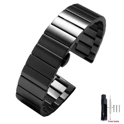Stainless Steel Watchband Fit For Huawei GT3 B6 Metal Folding Buckle Watch Strap