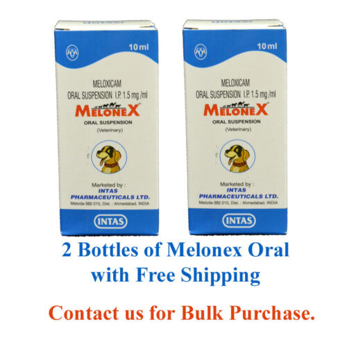 Melonex Oral Suspension ( Metacam) 10ml to treat Arthritis Joint Pain in Dogs