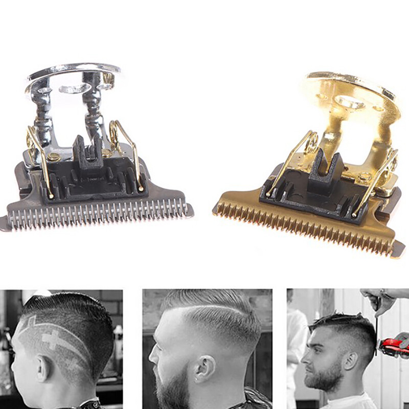 T Shaped Hair Clipper Blade With Stand T9 Blade Trimmer Replacement Clipper H-dr