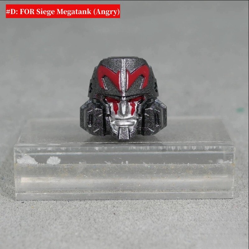Replacement Head Upgrade Kit For Shockwave Legacy POINTBLANK Spinister Megatank