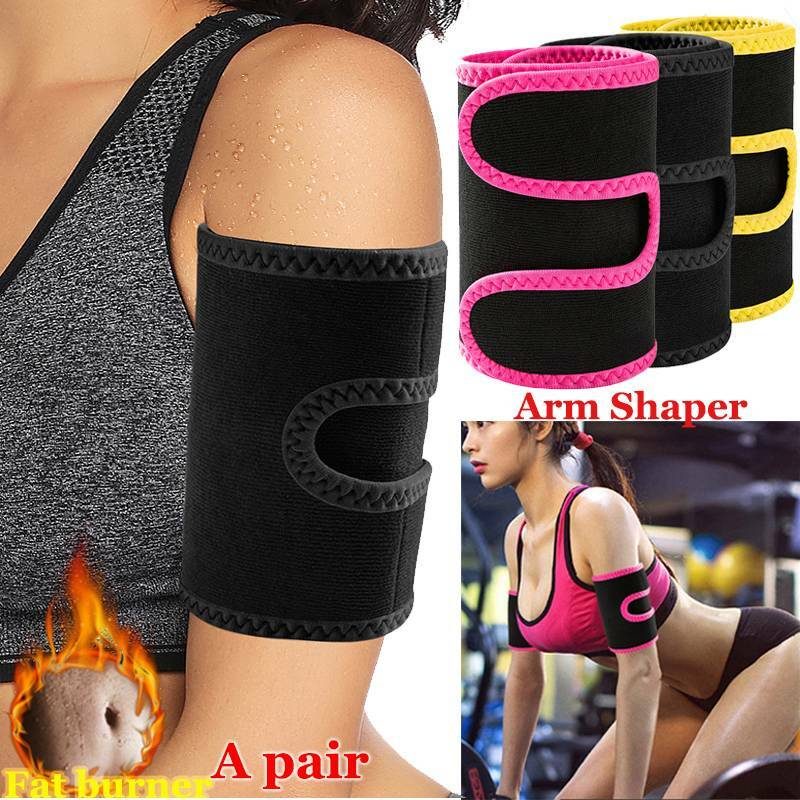 Neoprene Hot Sweat Slimming Arms Trimmer Belt Wrap Weight Loss Shaper Fat Burner