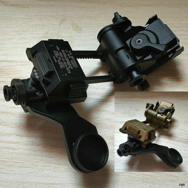 Tactical L4g24 Helmet Mount+Aluminum J ARM dovetail Bracket for AN/PVS14 NVG