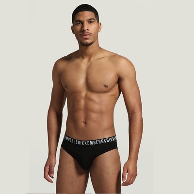 2 Мужские трусы BIKKEMBERGS Bi-Pack Classic Black BKK1USP02BI Подарочная коробка