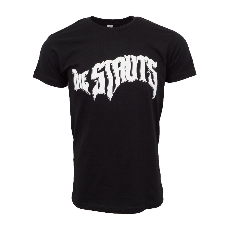 

THE STRUTS ЧЕРНАЯ МУЖСКАЯ ФУТБОЛКА, Black