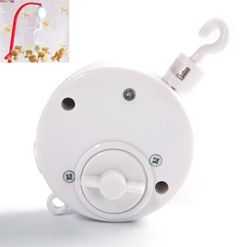 Baby Crib Mobile Bed Bell Toy Holder Bracket Wind Up Music Box
