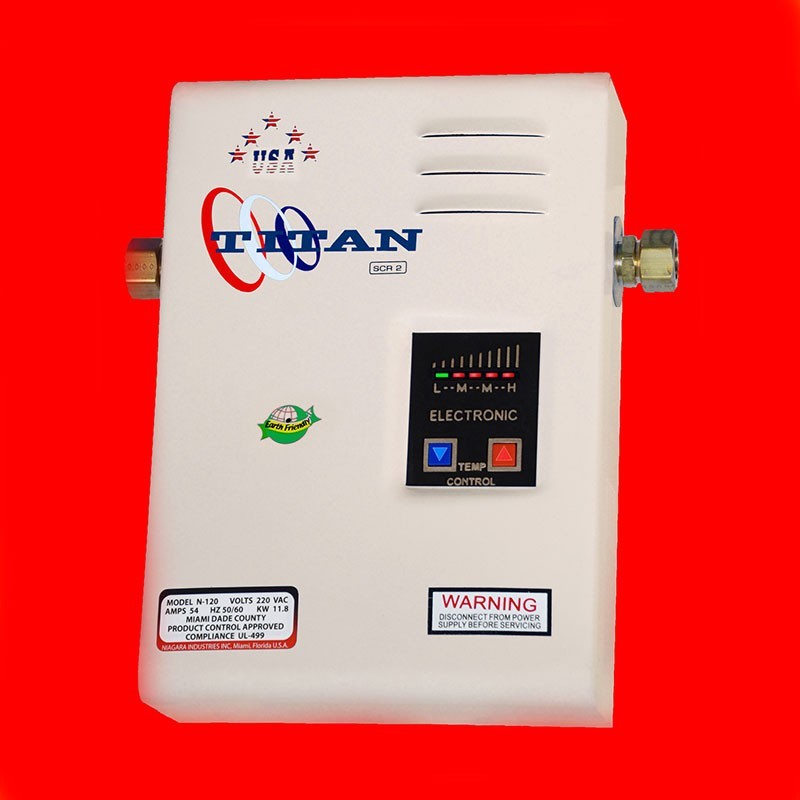 Titan N-120 Tankless Water Heater - 2018 Scr-2 Electric Model - Ships Free - New