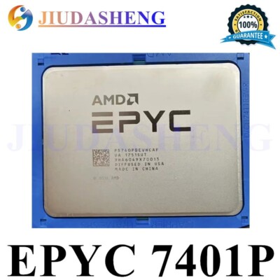 AMD EPYC 7401P 24-Core 2.0GHz SP3 CPU Processor PS740PBEVHCAF NO VENDOR LOCK