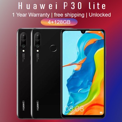 Unlocked Huawei P30 lite 4+128GB New Sealed Global Version Dual SIM Smartphone