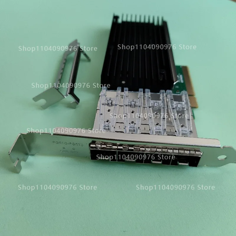 X710- DA4 Quad Port 10G SFP Fiber Network Adapter for Aggregation