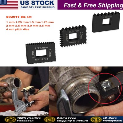 Metric Die Set for 7402 Universal Outside Thread Chaser Similar to OTC 202817