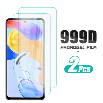 Soft Hydrogel Film Screen Protector For Xiaomi Redmi Note 11 10 9 Mi 11T 13T Pro