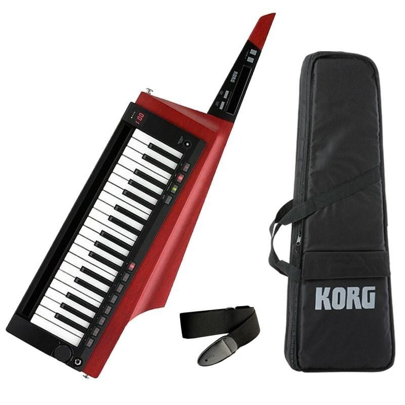 RK-100S2 KORG 赤 KORG RK100S 2 Keytar/Synthesizer Red | Guitar Center