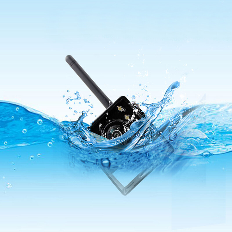 Wireless Backup Camera System, Kit for Buses, Trailers, Trucks, RVs(Android/IOS)