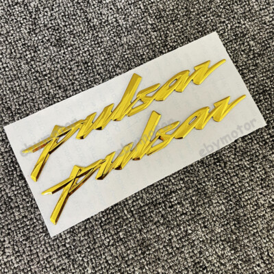 Motorcycle 3D Emblem Decals for PULSAR Fuel Tank Bike Badge Racing Soft Stickers