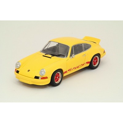 EBBRO EB24011 PORSCHE 911 CARRERA 2.7 RS 1973 YELLOW 1:24 MODELLINO DIE CAST com