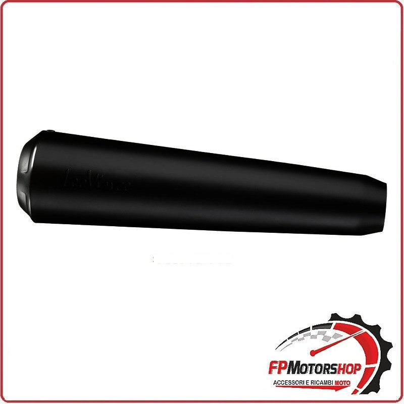 TERMINALE DI SCARICO NERO PER HONDA CMX 300/500 REBEL 17- LEOVINCE 15006BU 