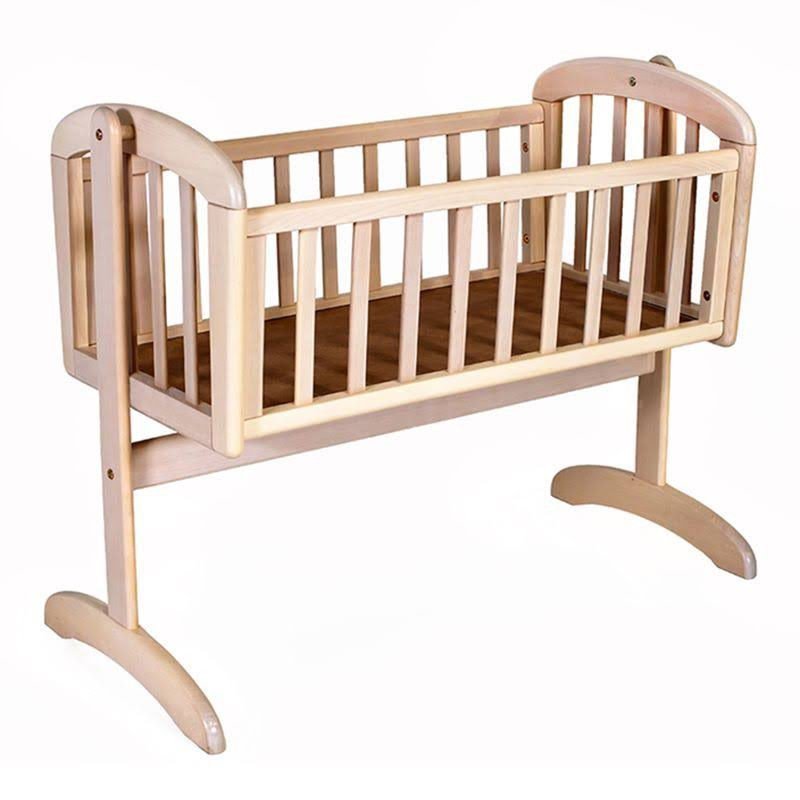 John Lewis Anna Wooden Baby Swinging Crib With Instruction Manual