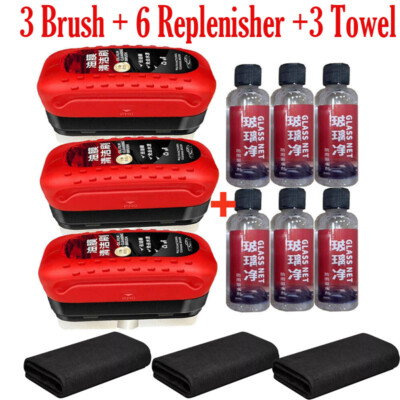 Automotive Oil Film Cleaning Brush Glass Board Car Windshield Cleaning Brush