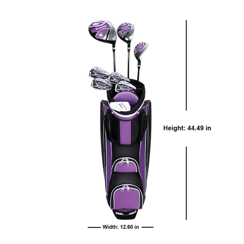 Golf Club Set For Ladies 13 Piece Right Handed Nitro Titanium Complete Clubs Bag