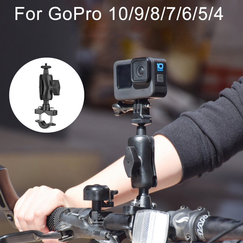 Bicycle Mount Bracket For GoPro Hero 10 9 8 Yi 4k Sjcam Sj8 