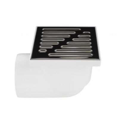 Floor Drain Square 150mm x 150mm / 110mm Pipe Bathroom Wet Room Shower KRNB110