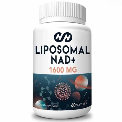 Liposomal NAD 1600mg Supplement 98% 60 Capsules