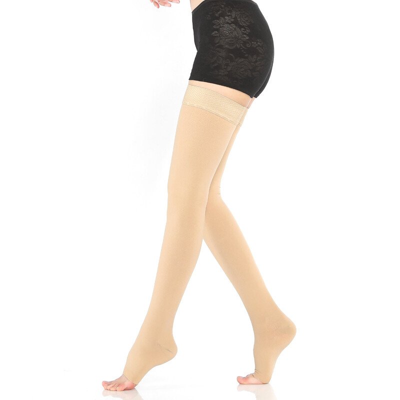 Medical Thigh High Compression Stockings Support Hose Surgical