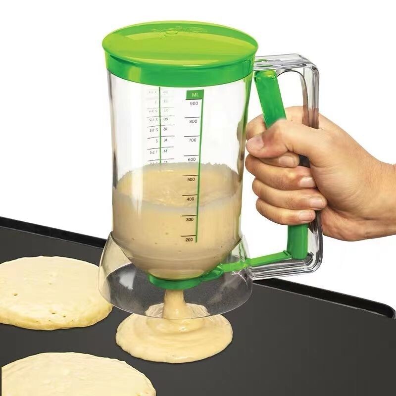 Dosatore Dolci Dispenser Pastella Impasto Crepes Waffle Muffin Cupcake 900ml reb