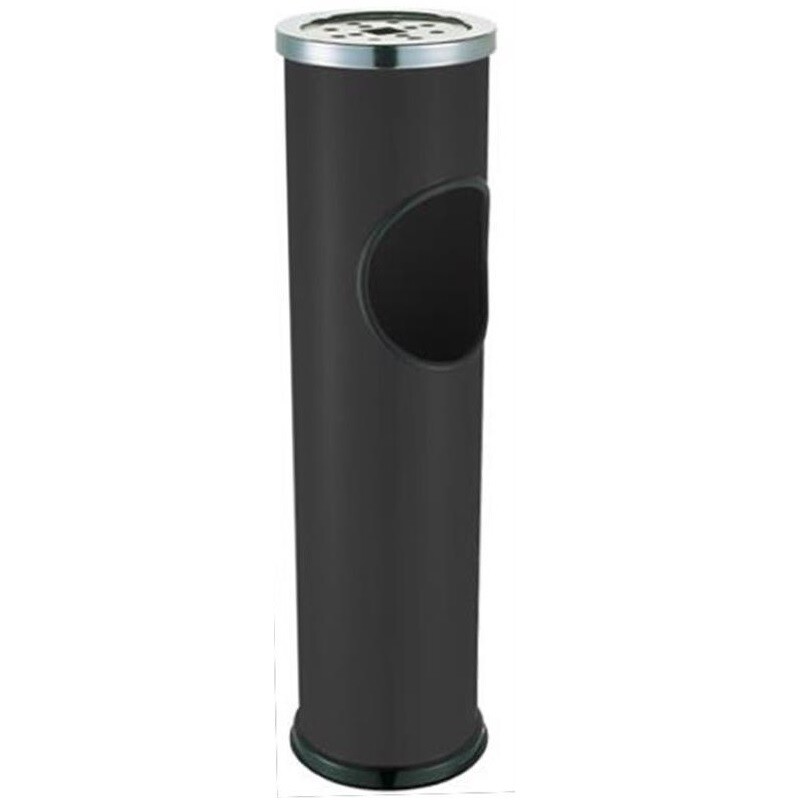 Posacenere Da Terra Pattumiera Pavimento Esterni Sigari Sigarette Nero dfh