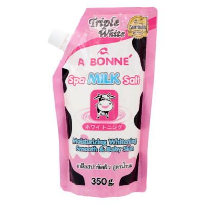 350 g A bonne spa milk salt whitening smooth baby skin moisturizing bath sale