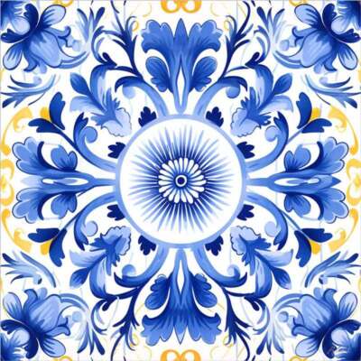 Pattern Accent & Decor Tile Roozbeh Bahramali Backsplash Art OB-ROZ395AT