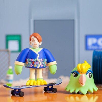 Popmart Coolabo Oh Face Blind Box Figure - Pero