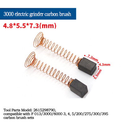 2/4/6/10Pcs Motor Carbon Brushes For 200 275 285 300 395 3000 6000 Rotary Tool