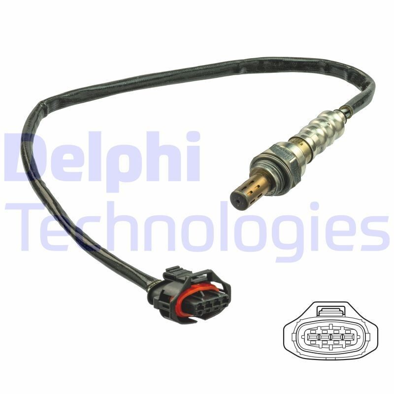Delphi Es21116-12b1 Sonde Lambda Pour Opel Zafira B (A05) Astra H Gtc (A04)
