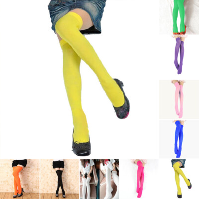 Damen Overknees Strümpfe Lange Socken Stulpen