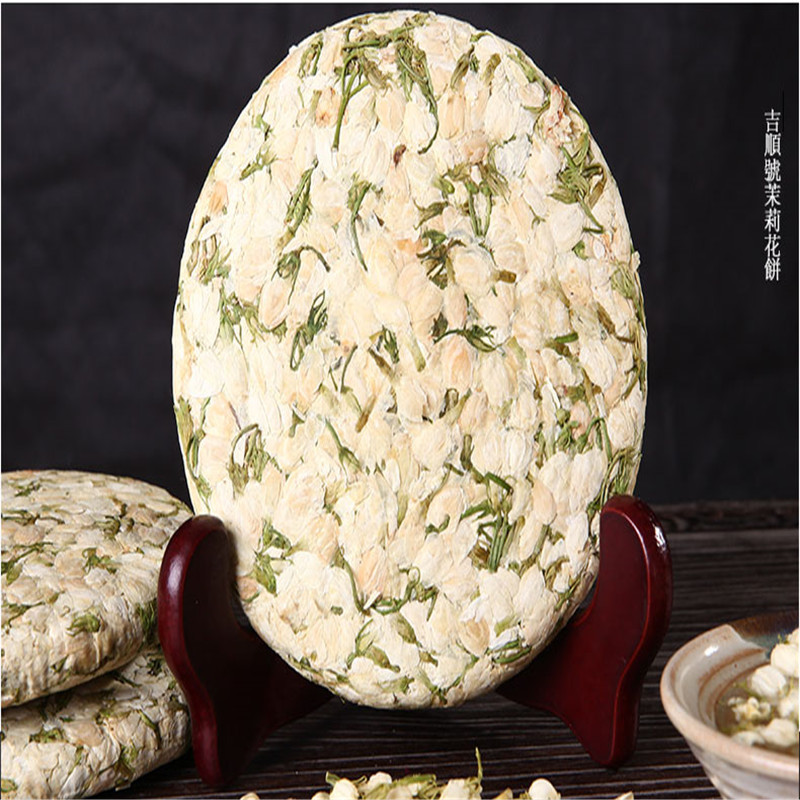 Bud Flower Tea Green Pu-erh Tea Cake Blooming